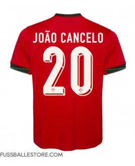 Günstige Portugal Joao Cancelo #20 Heimtrikot EM 2024 Kurzarm